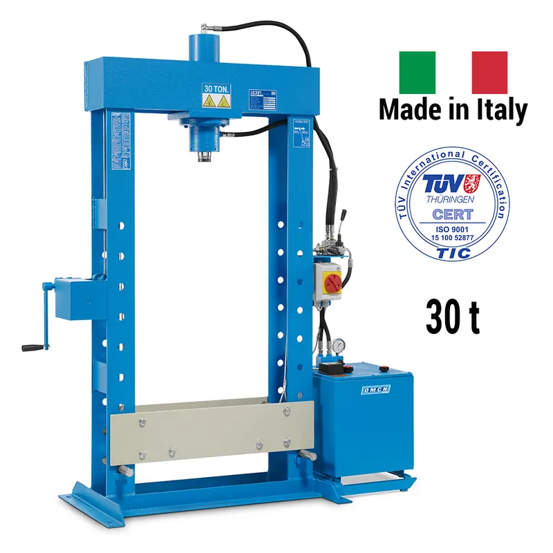 Presse électrohydraulique OMCN P30/W – 30 Tonnes Promotion Saisonnière