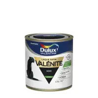 Prix Cassé LAQUE GLYCERO SATIN 0,5 L NOIR VALENITE DULUX VALENTINE
