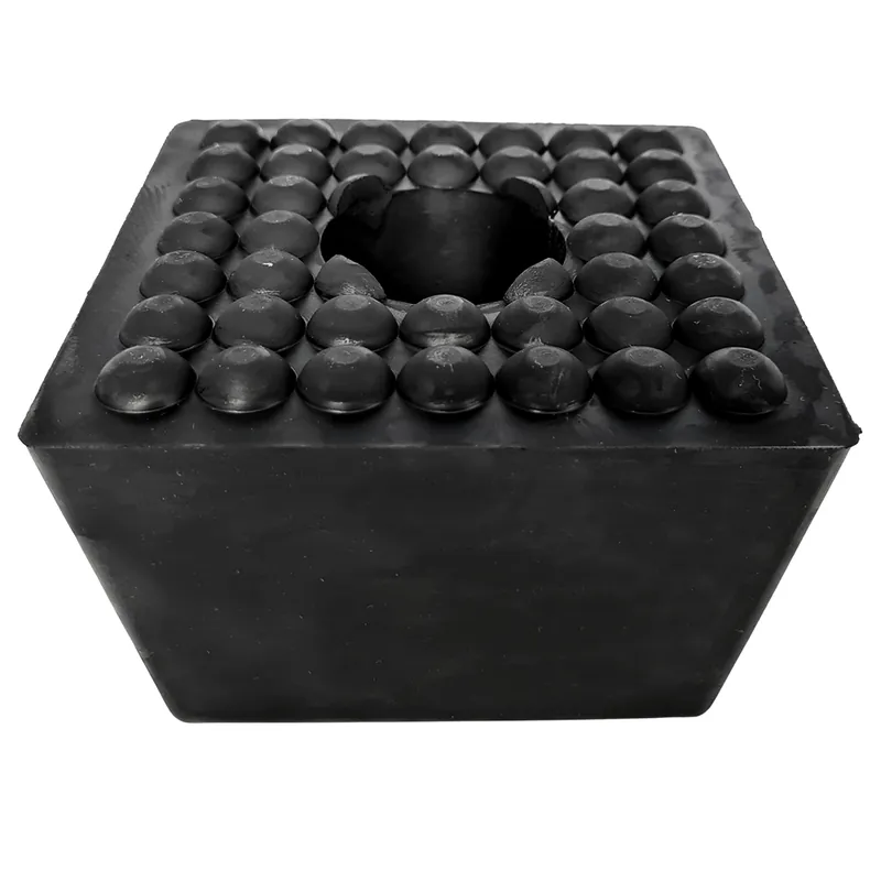 Achat Immédiat Bloc en caoutchouc ponts Slift Haut 120x120mm, Bas 100x100mm, Hauteur 80mm Originale
