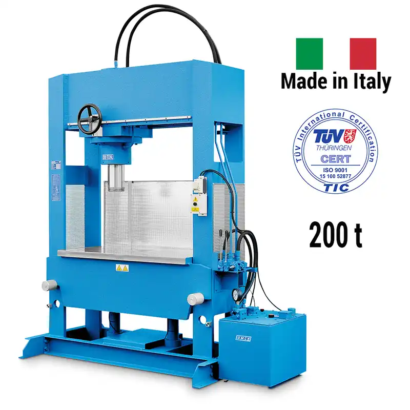 Presse électrohydraulique OMCN 205/W – 200 Tonnes Achat Immédiat