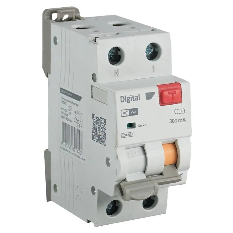 Achat Immédiat Disjoncteur Differentiel 10A – 300mA Type AC