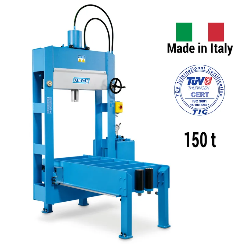 Acheter Direct Presse électrohydraulique à montant mobile OMCN 204/WM – 150 Tonnes