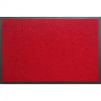 Haute Qualité Tapis ultra absorbant QUEYRAS Rouge 80x120 cm ID GROUP