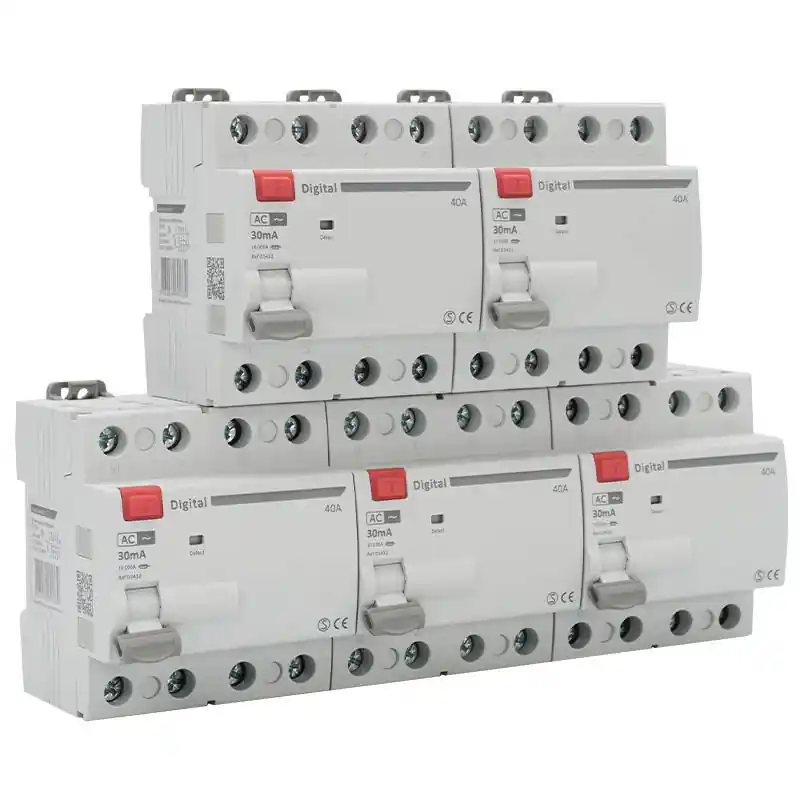 5 Interrupteurs Différentiels Tétrapolaire 40A Type AC 30mA Expédition Rapide