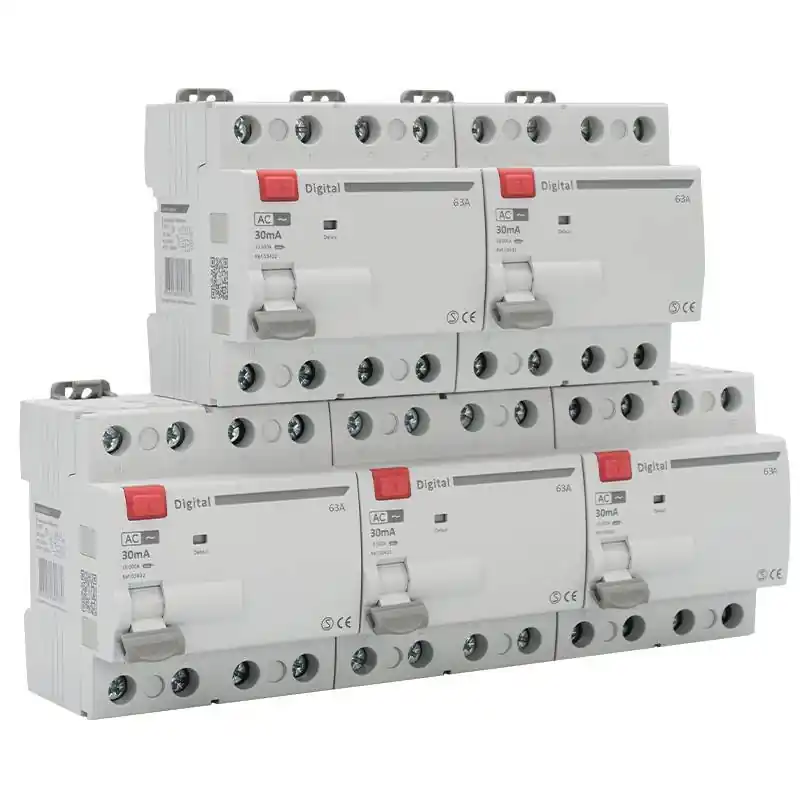 5 Interrupteurs Différentiels Tétrapolaire 63A Type AC 30mA Promotion
