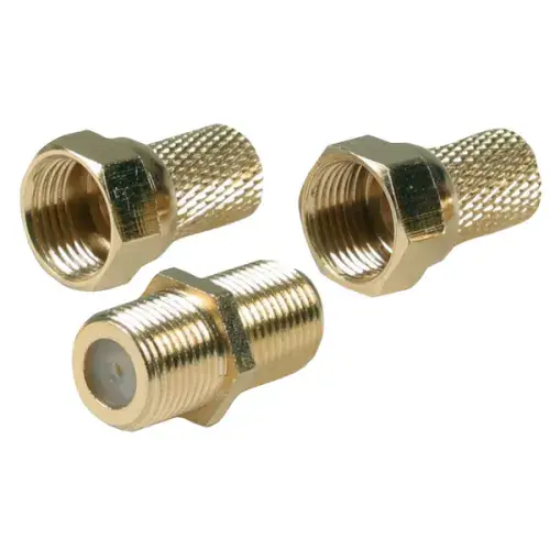 2 Fiches F + Adaptateur Or Commander Vite