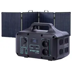 Pack station énergie portative IZYWATT 800 + panneau solaire 200 W pliant cadré ORIUM 39217 Vente Directe