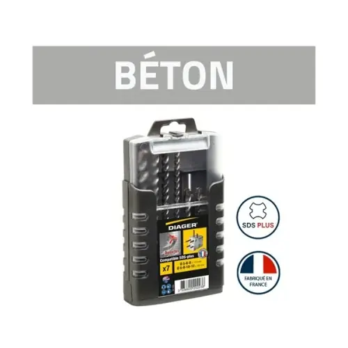 Achat Immédiat Coffret 7pcs BOOSTER PLUS SDS-Plus
