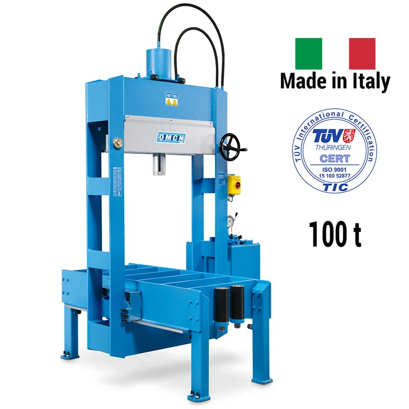 Prix Cassé Presse électrohydraulique à montant mobile OMCN 164/WM – 100 Tonnes