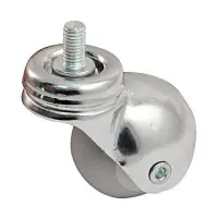 Certifié Roue fixe 498848A diamètre 50 mm 35 kg vis M10 AVL