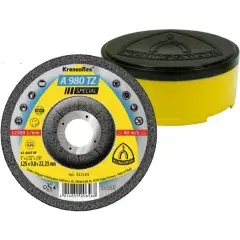 Quantité Limitée Disque à tronçonner KRONENFLEX A 980 TZ Special 125 x 0,8 x 22,23 mm KLINGSPOR 322183
