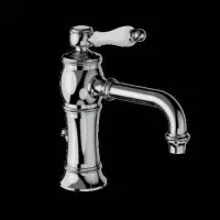 Prix Promo Mitigeur lavabo, ELOISE bec mobile avec vidage manuel à tirette Chromé 02708/CH HORUS