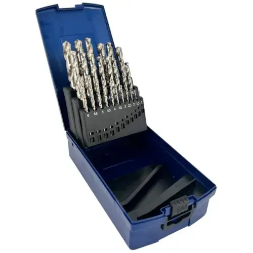 Coffret de forets HSS taillés meulés Authentique