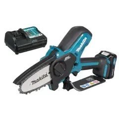Tronçonneuse d‘élagage 12 V Max Li-Ion CXT + batterie 2 Ah + chargeur MAKITA UC100DWA Certifié