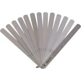 Commande En Gros Jauges du jeu radial de piston, 8 lames, 0,05-0,5 mm