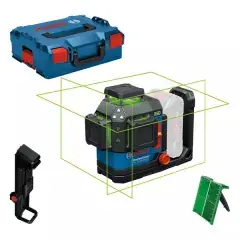 Laser à lignes 18 V GLL 18V 120-33 CG (sans batterie ni chargeur) en coffret L-BOXX BOSCH 0601065101 Prix Promo