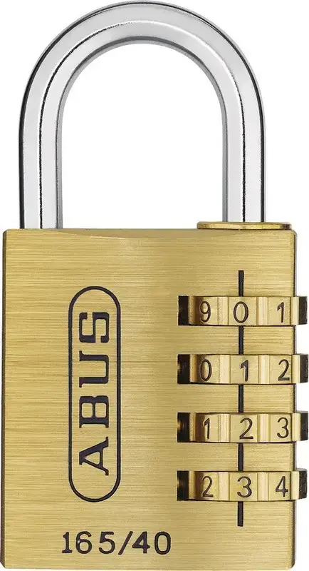 CADENAS COMBINAISON 165-40 MM LAITON BLISTER Nouvelle Collection