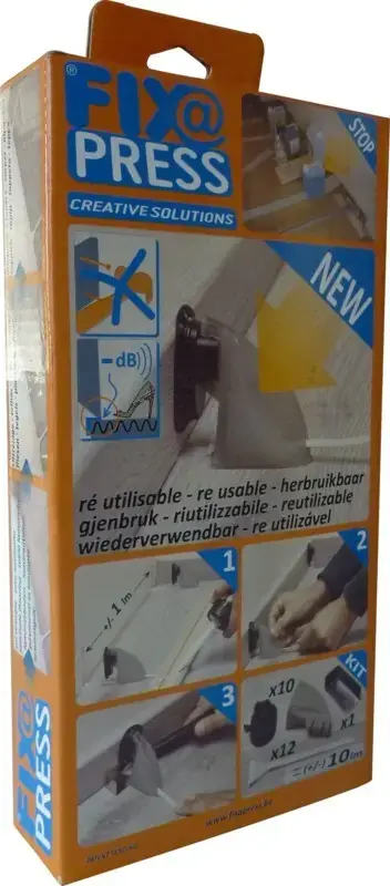 Bon Marché Kit d‘aide au collage des plinthes Fixapress