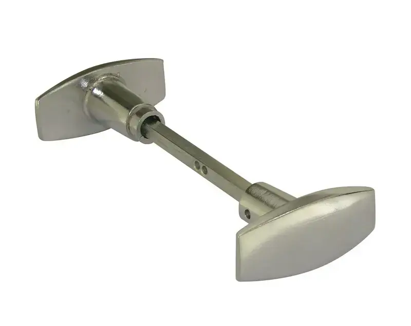 Seulement Aujourd&rsquo;hui BOUTON DOUBLE C6 ALUMINIUM POLI