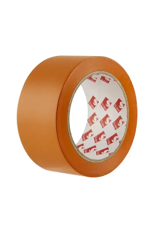 Quantité Limitée Ruban adhésif de masquage pour le bâtiment 297 – PVC Orange – Rouleau de 50MM x 33M
