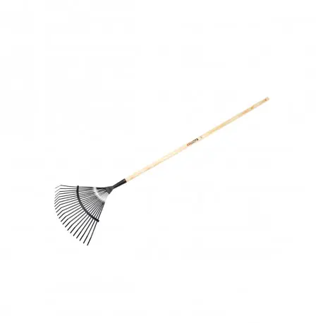 Balai à gazon à fils plats BELLOTA – Manche en bois – 3041CM Authentique