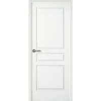 Dernier Modèle Bloc-Porte alvéolaire résineux Séviac huisserie 86 prépeinte à recouvrement pêne dormant demi-tour avec joint E83G JELD WEN