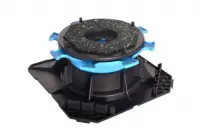 Plot réglable Cleman noir/bleu hauteur 80-130 mm JOUPLAST Quantité Limitée