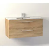 Commander Vite Meuble NEPTUNE Bois Clair 100 cm - SANS miroir