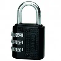 Achat Immédiat Cadenas à combinaison noir 30 mm ABUS
