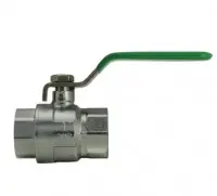 Robinet NF femelle-femelle poignée plate verte 3/8 EZFITT Top Vente