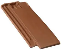 Demi-tuile Signy SY 022 terre cuite moka 480 x 186 mm MONIER Acheter En Ligne